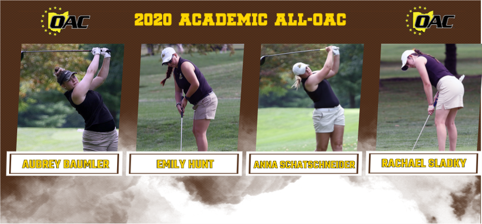 Four Women's Golfers Chip on Academic All-OAC Team