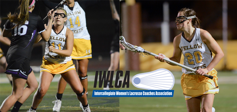 IWLCA All-Great Lakes Region selections Maddie Russell and Katie Kocher