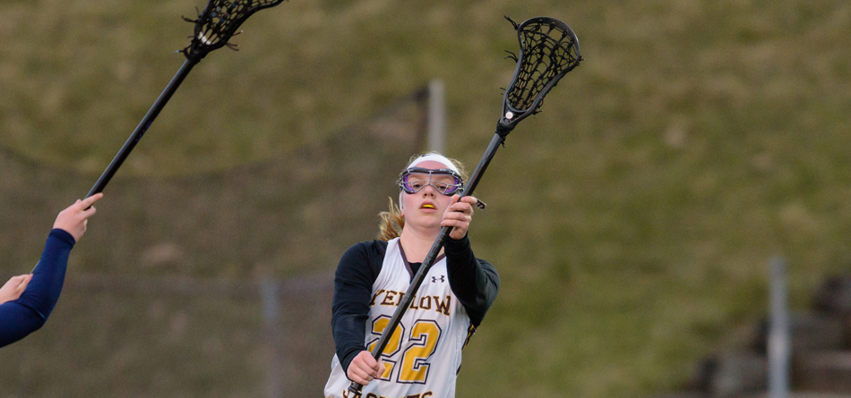 Sophomore attack Alexis O'Neill tallied two goals and one assist in BW's loss to Capital