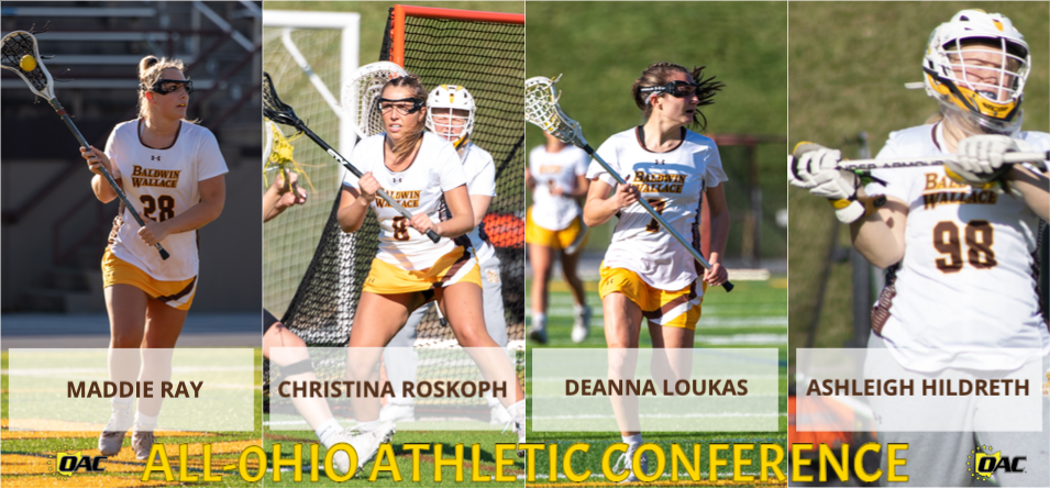 Four Women’s Lacrosse Players Land on All-OAC Team