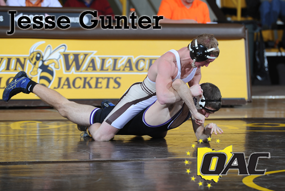 Jesse Gunter Selected First-Team All-OAC