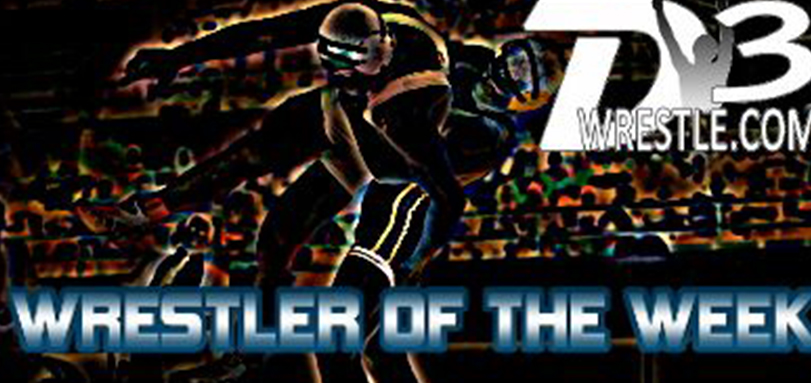 Bleich Named D3Wrestle.com Wrestler of the Week