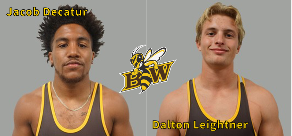 Jacob Decatur and Dalton Leightner each were individual champions