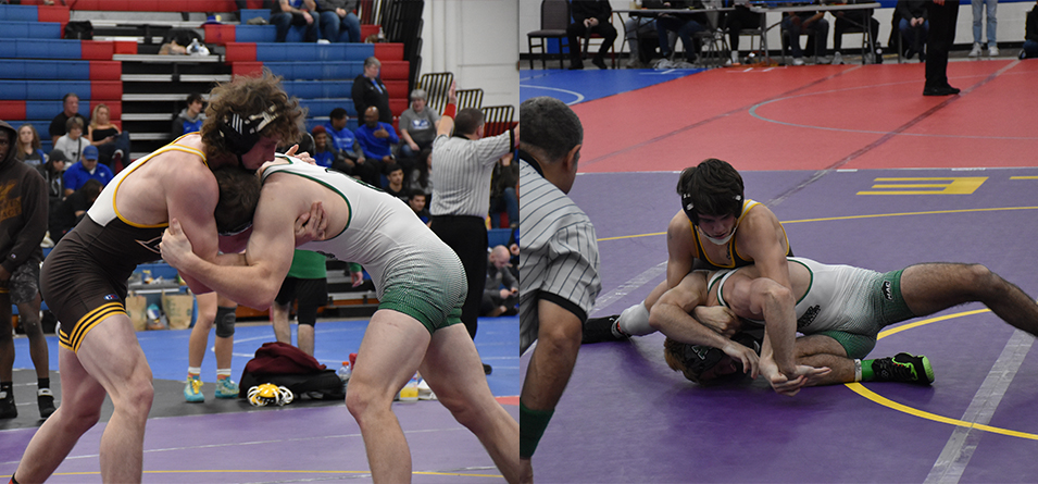 Doug Byrne and Michael Petrella went undefeated in four matches