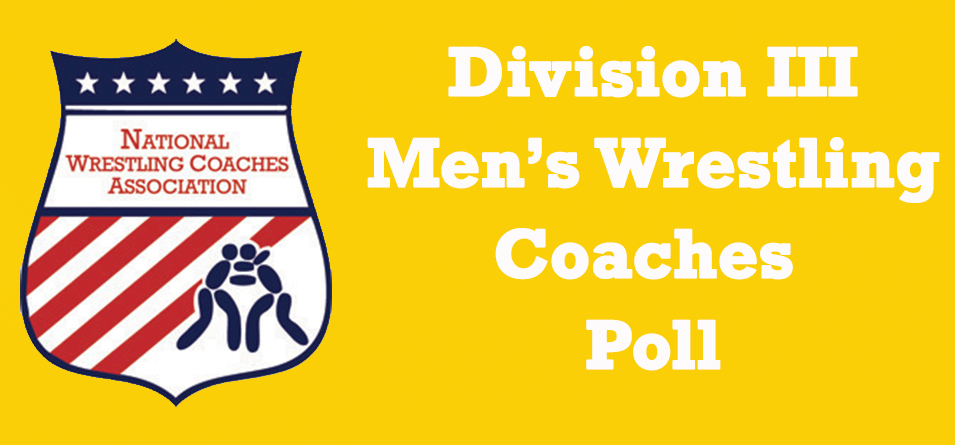 Men's Wrestling Climbs in Latest NWCA Division III Polls