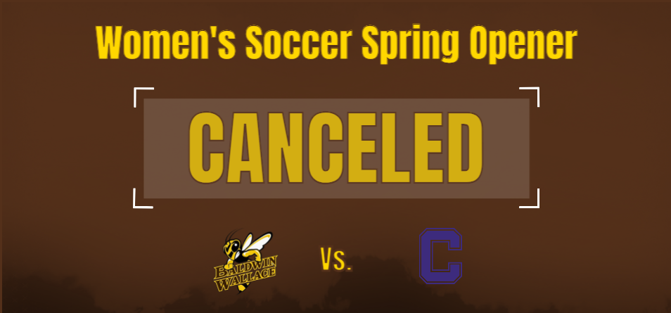 Women's Soccer Spring Opener Has Been Canceled