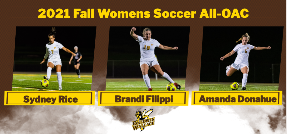 Three Women’s Soccer Student Athletes Attain All-OAC Honors