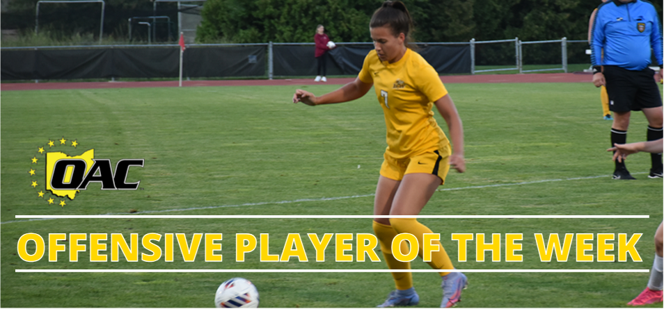 Rice Garners First Career OAC Women’s Soccer Offensive Player of the Week Accolade