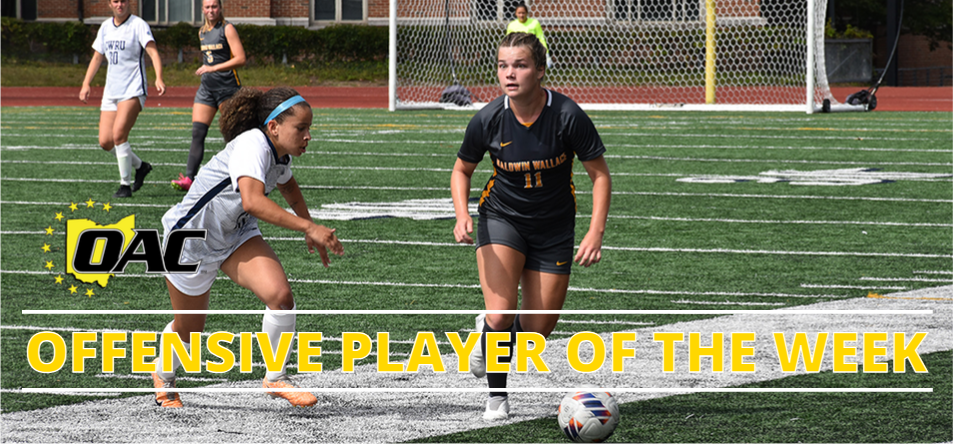 Rich Earns First Career OAC Women's Soccer Offensive Player of the Week Honor