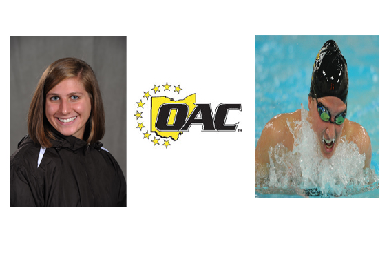 Angela Musille Named OAC Swimmer-of-the-Week