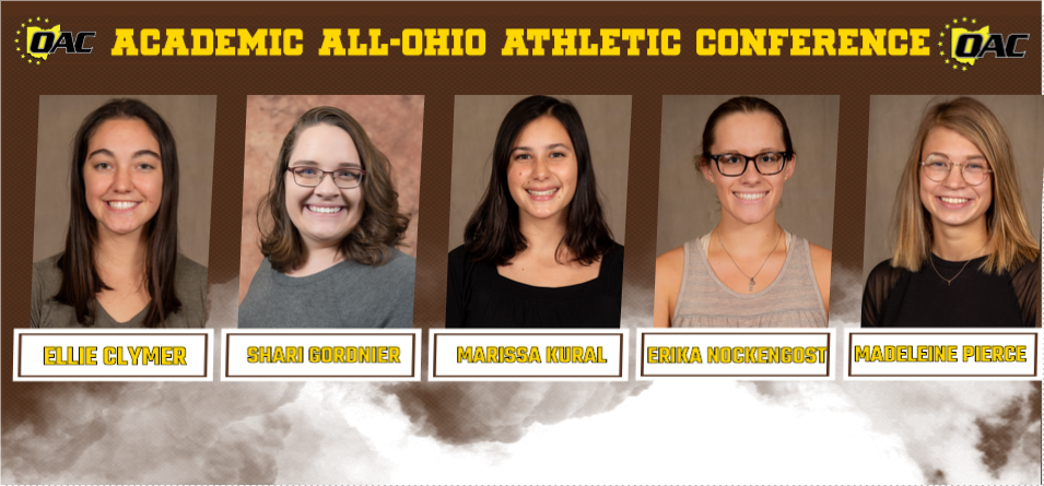 Five Women's Swimming and Diving Student-Athletes Named Academic All-OAC