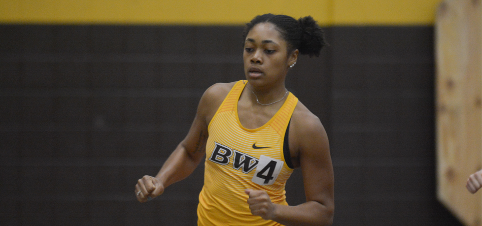 Sophomore All-OAC sprinter Ky'leana Allen won the 400-meter dash in a career-best time (Photo courtesy of Milton Woods)