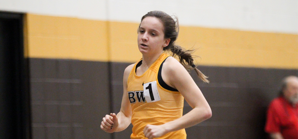 Junior outdoor All-American distance runner Kelly Brennan broke her third school record in the indoor season by winning the 800-meter run at the Buckeye Tune Up
