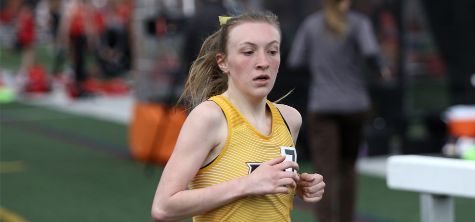 Junior All-OAC and Academic All-OAC distance runner Alyssa Laughner (Photo courtesy of Ed Hall)