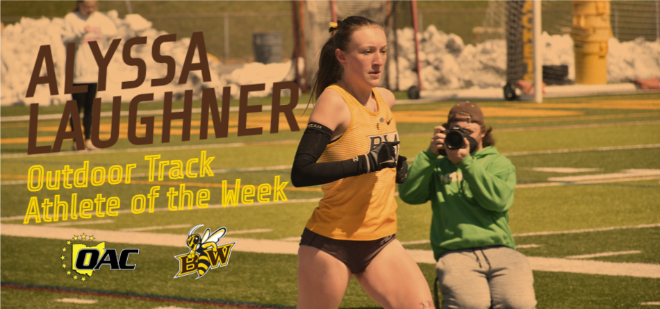 Laughner Collects First Career OAC Track Athlete of the Week Honor