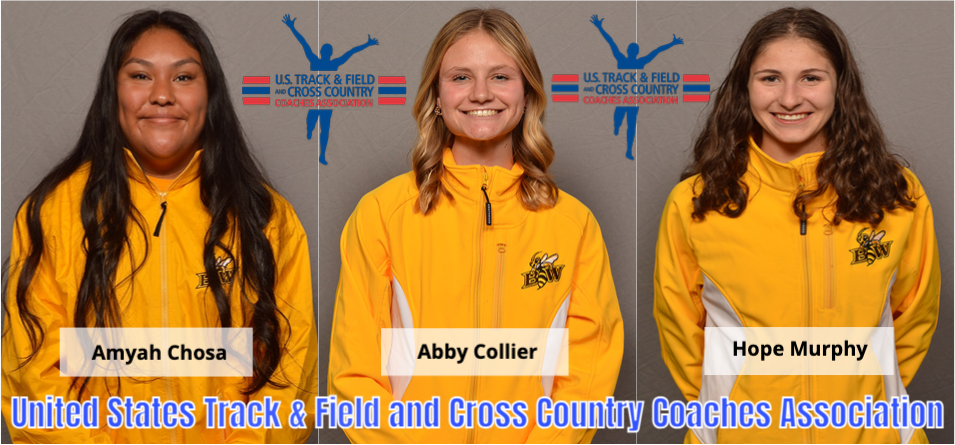 Chosa, Collier, and Murphy of Women's Outdoor Track and Field Earn USTFCCCA All-Region Honors