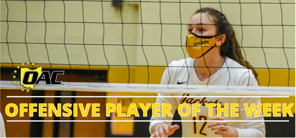Earl Garners Second Career OAC Women’s Volleyball Offensive Player of the Week Accolade