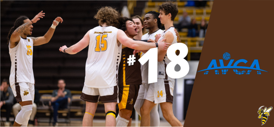 Men's Volleyball Jumps to 18th in Latest AVCA Coaches Poll