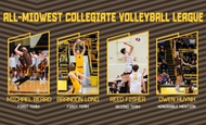 Four Men's Volleyball Players Named to All-MCVL Team