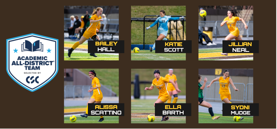 Six Women's Soccer Student-Athletes Named to College Sports Communicators Academic All-District Team