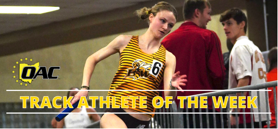 Collier Awarded First Career OAC Indoor Women's Track Athlete of the Week Honor